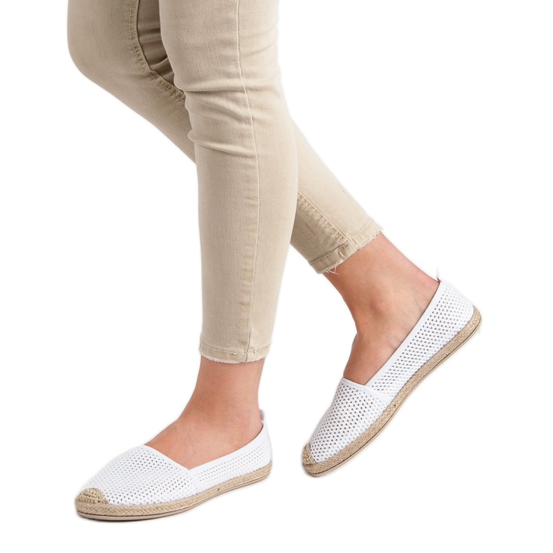 Seastar Espadrilles textiles blanches 2