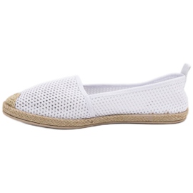 Seastar Espadrilles textiles blanches 4
