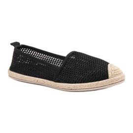 Seastar Espadrilles textiles noires le noir 3