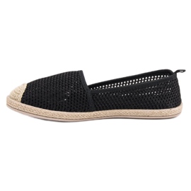 Seastar Espadrilles textiles noires le noir 4