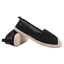 Seastar Espadrilles textiles noires le noir 5