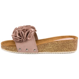 Seastar Pantoufles Poudrées Décontractées rose 5