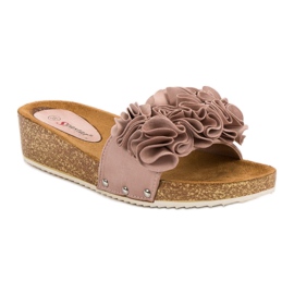 Seastar Pantoufles Poudrées Décontractées rose 4