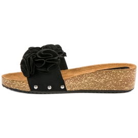 Seastar Pantoufles Noires Décontractées le noir 4