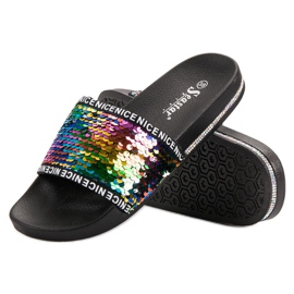 Seastar Pantoufles À Paillettes multicolore 6