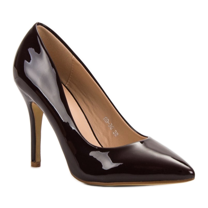 Goupilles vernies multicolore rouge 1