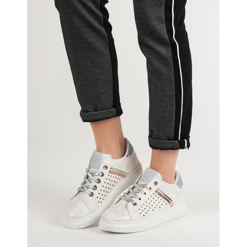 Chaussures de sport à la mode gris 1 Chaussures de sport à la mode gris 1