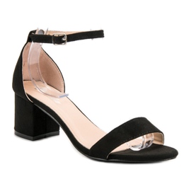 Renda Sandales classiques à talons hauts le noir 3