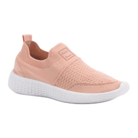Weide Chaussures textiles à la mode rose 5
