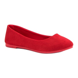 Seastar Ballerines confortables rouge 6