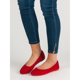 Seastar Ballerines confortables rouge 3