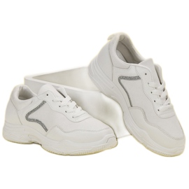 SHELOVET Baskets à la mode blanche 1
