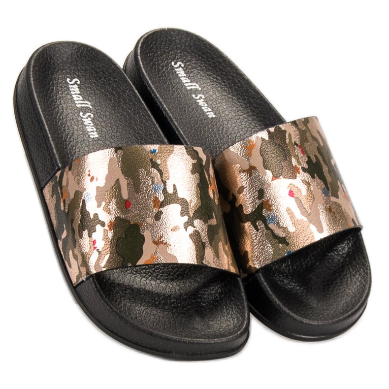 SHELOVET Pantoufles Moro jaune 2