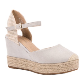 Seastar Espadrilles Compensées gris 2