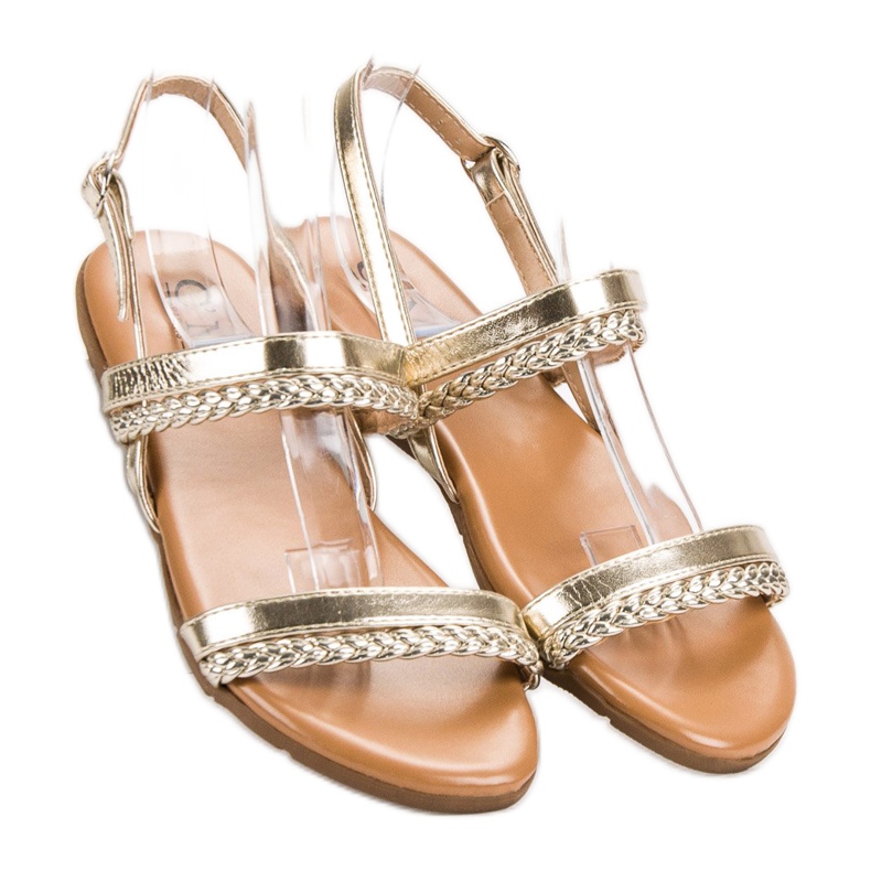 Cm Paris Sandales décontractées jaune 1