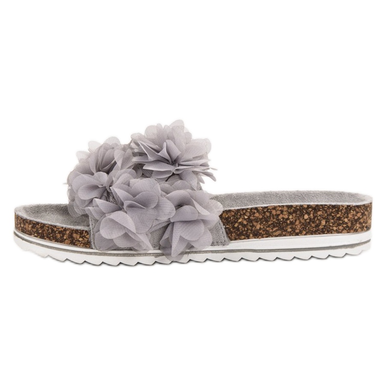 Seastar Pantoufles grises à la mode 2