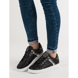 Chaussures de sport à la mode noir 1