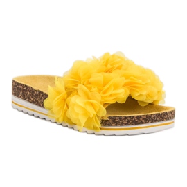 Seastar Pantoufles Jaunes À La Mode 2