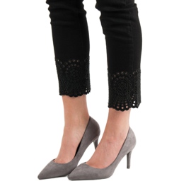 Small Swan Talons hauts gris 2 Small Swan Talons hauts gris 2