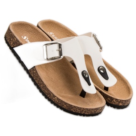 Seastar Des tongs confortables blanche 1