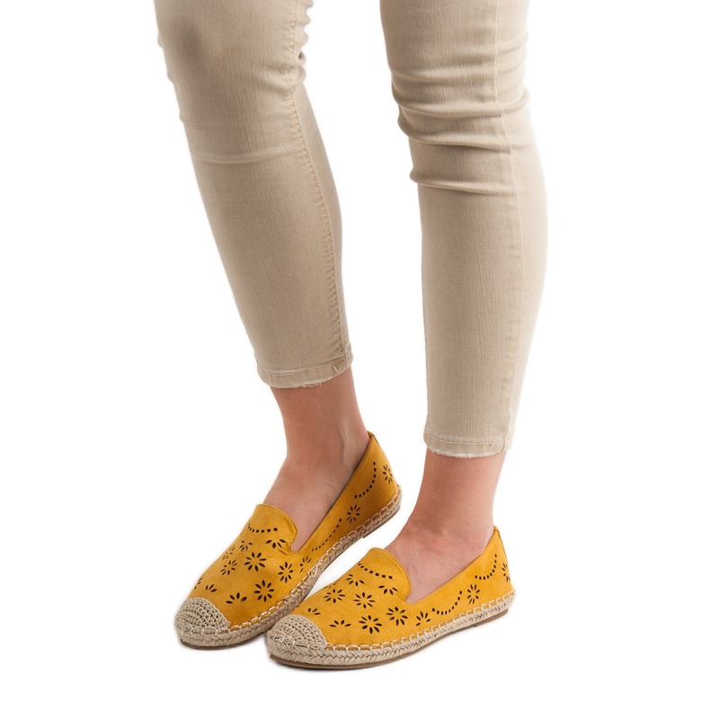 Primavera Seigneurs ajourés jaune 2