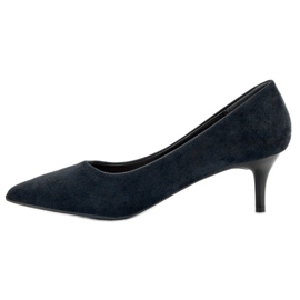 Nio Nio Escarpins en daim noir le noir 6