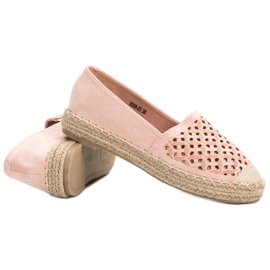 Espadrilles en daim VICES rose 6