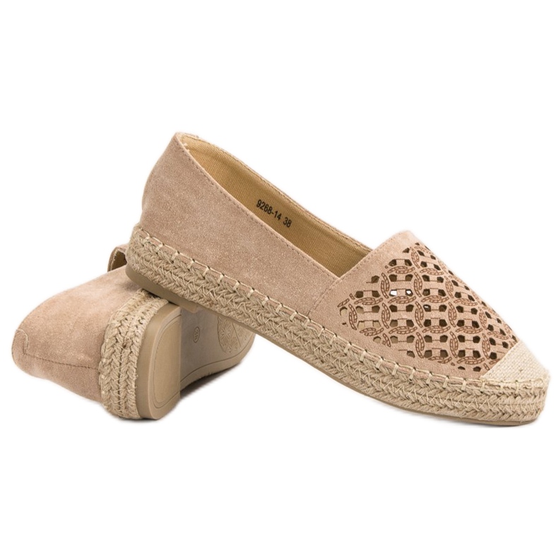 Espadrilles en daim VICES brun 1