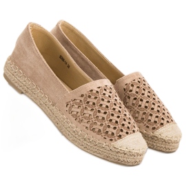 Espadrilles en daim VICES brun 4