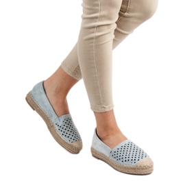 Espadrilles en daim VICES bleu 2