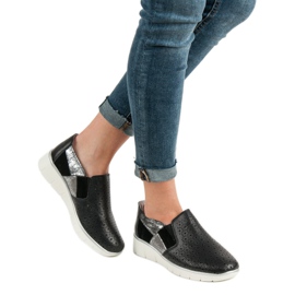 Filippo Chaussures à enfiler noires 2