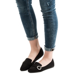 Ch. Creation Mocassins élégants noir 1