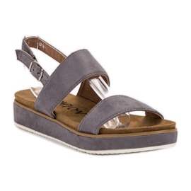 Goodin Sandales grises 1