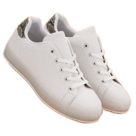 SHELOVET Chaussures de sport pour femmes blanc 1