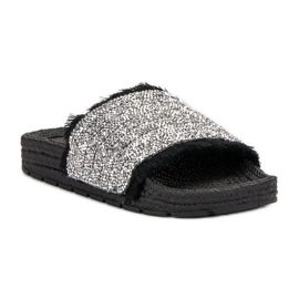 Chaussons VICES confortables le noir 1