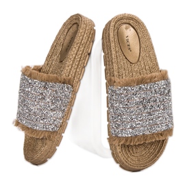 Chaussons VICES confortables jaune 2