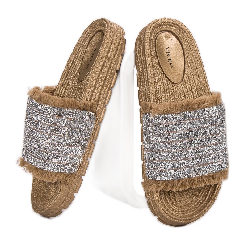 Chaussons VICES confortables jaune 2