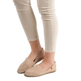 Espadrilles en daim VICES brun 6