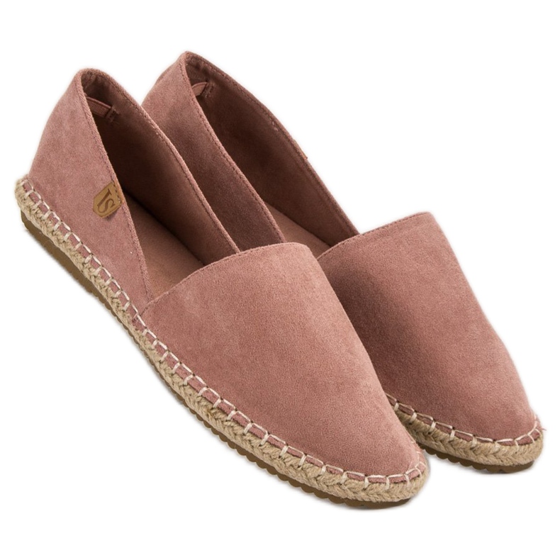 Espadrilles en daim VICES rose 2