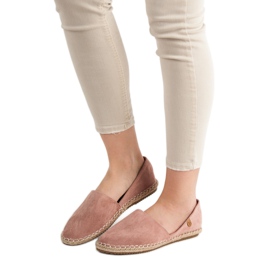 Espadrilles en daim VICES rose 6
