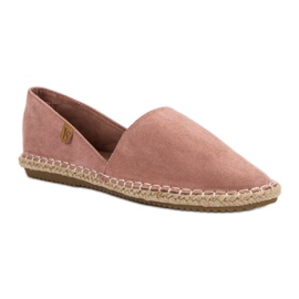 Espadrilles en daim VICES rose 3