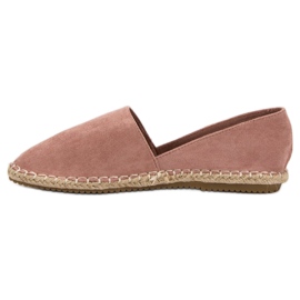 Espadrilles en daim VICES rose 4