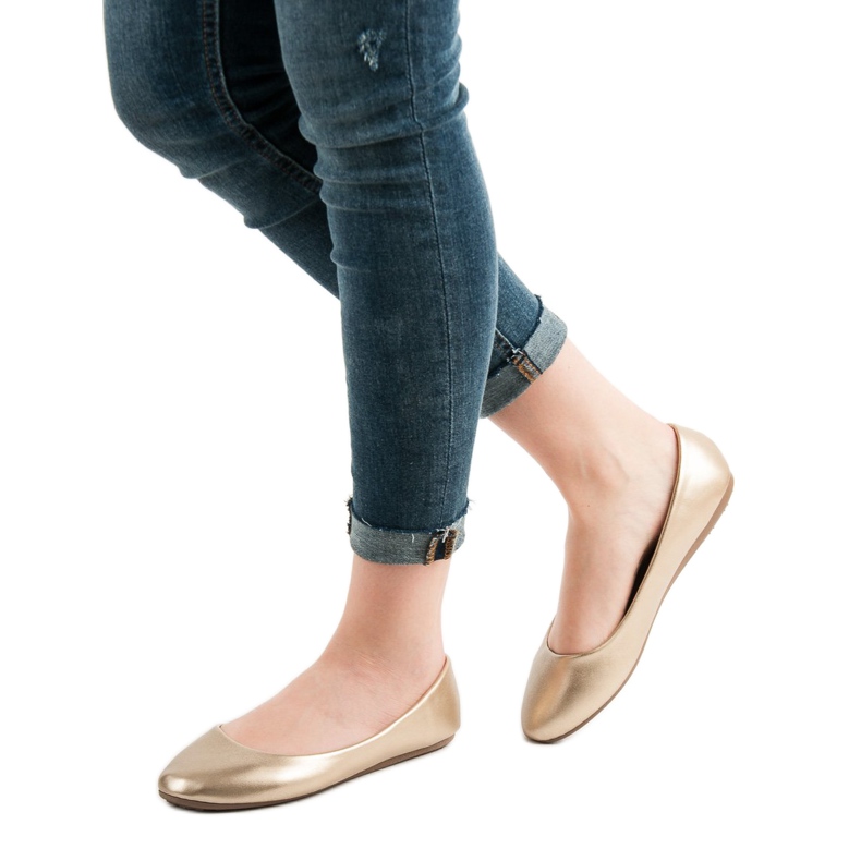 Renda Ballerines classiques jaune 1