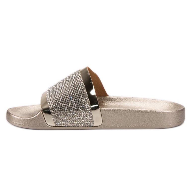 Chaussons VICES avec zircone cubique jaune 2