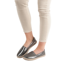 Vgy Max Espadrilles Brillantes gris 2