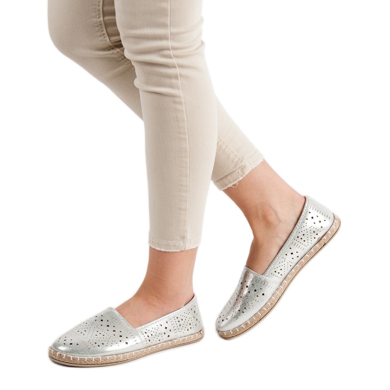 Vgy Max Espadrilles Brillantes gris 1 Vgy Max Espadrilles Brillantes gris 1