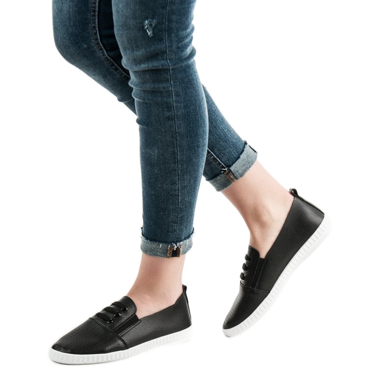 Super Mode Baskets noires le noir 2