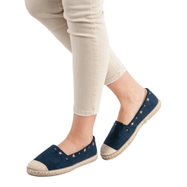 SHELOVET Espadrilles À Jets bleu marine 1