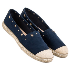 SHELOVET Espadrilles À Jets bleu marin 2