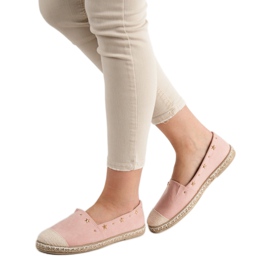 SHELOVET Espadrilles À Jets rose 2